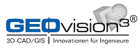 GEOvision³ Logo GEOvision³ - Professionelles CAD und GIS