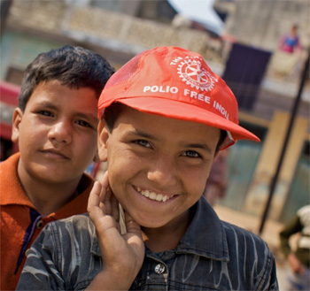 END POLIO NOW - Ich bin dabei!